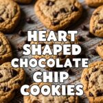 Heart Shaped Chocolate Chip Cookies