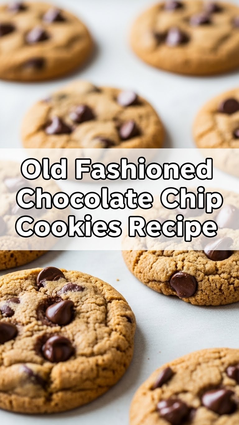 Old Fashioned Chocolate Chip Cookies Recipe