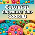 Colorful Chocolate Chip Cookies