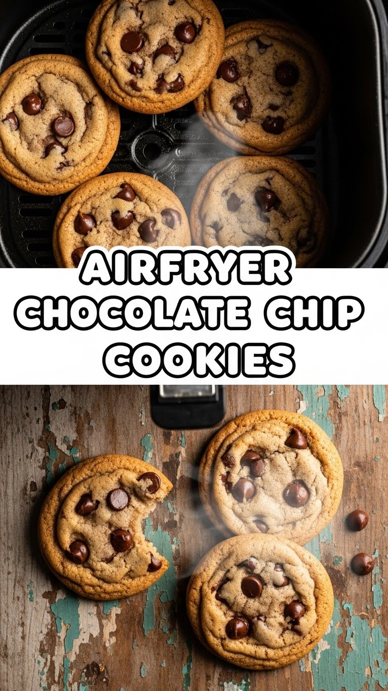 Airfryer Chocolate Chip Cookies