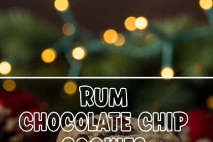 Rum Chocolate Chip Cookies