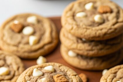 Biscoff White Chocolate Chip Cookies