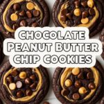 Chocolate Peanut Butter Chip Cookies