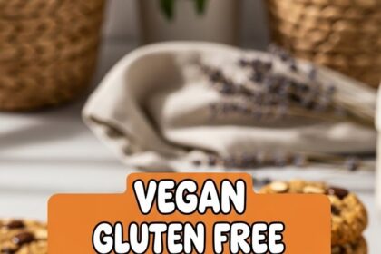 Vegan Gluten Free Oatmeal Chocolate Chip Cookies