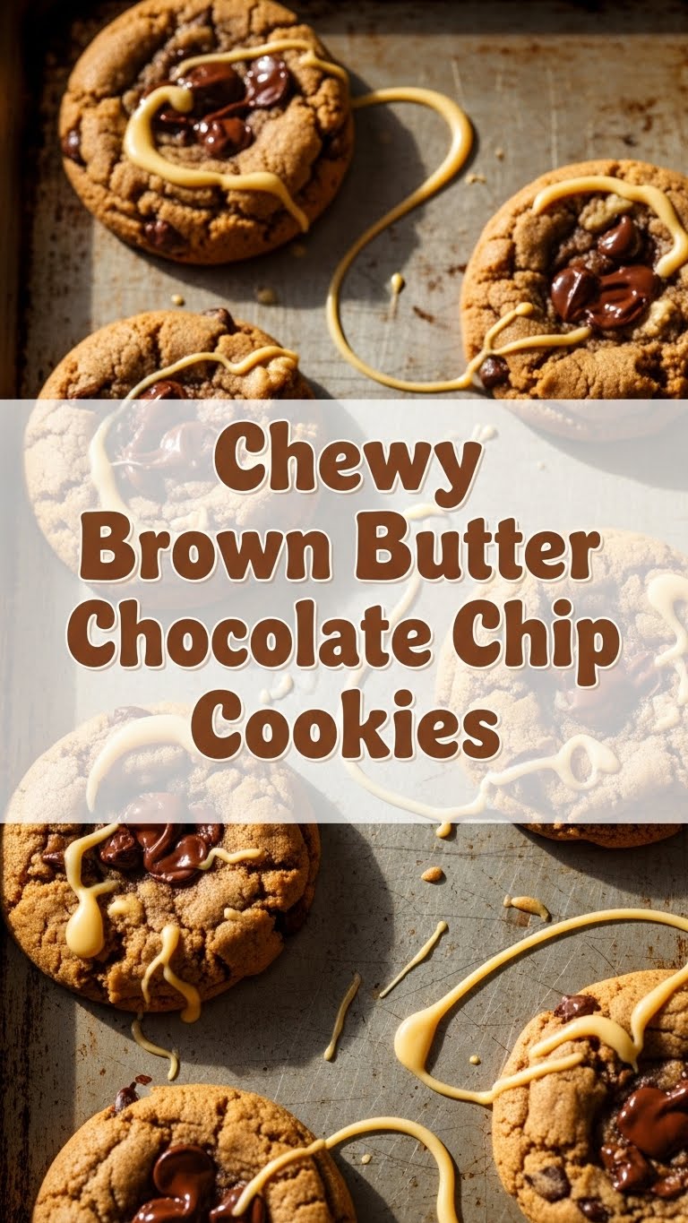 Chewy Brown Butter Chocolate Chip Cookies
