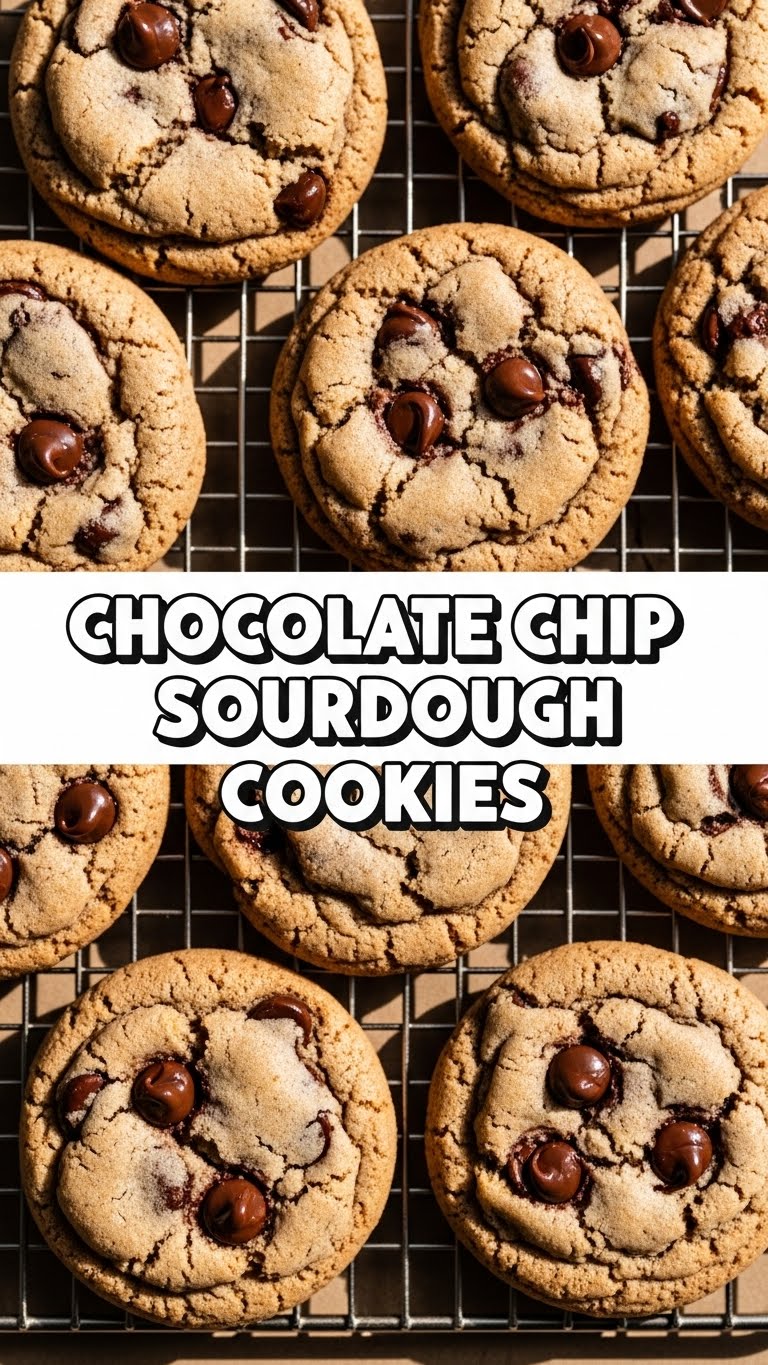 Chocolate Chip Sourdough Cookies