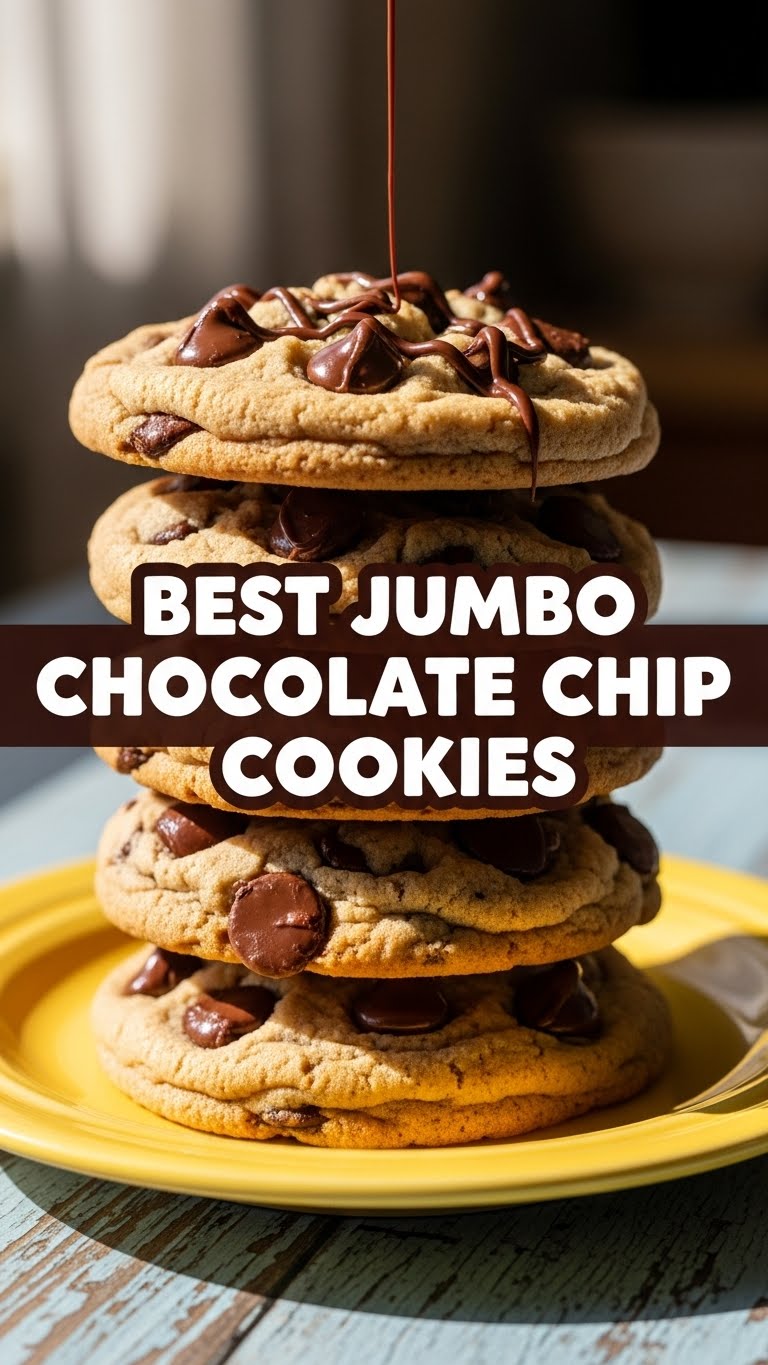 Best Jumbo Chocolate Chip Cookies