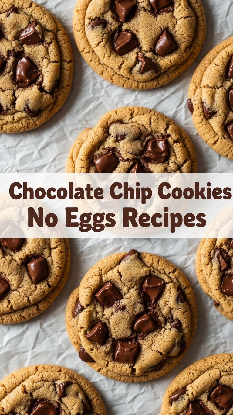 Chocolate Chip Cookies No Eggs Recipes