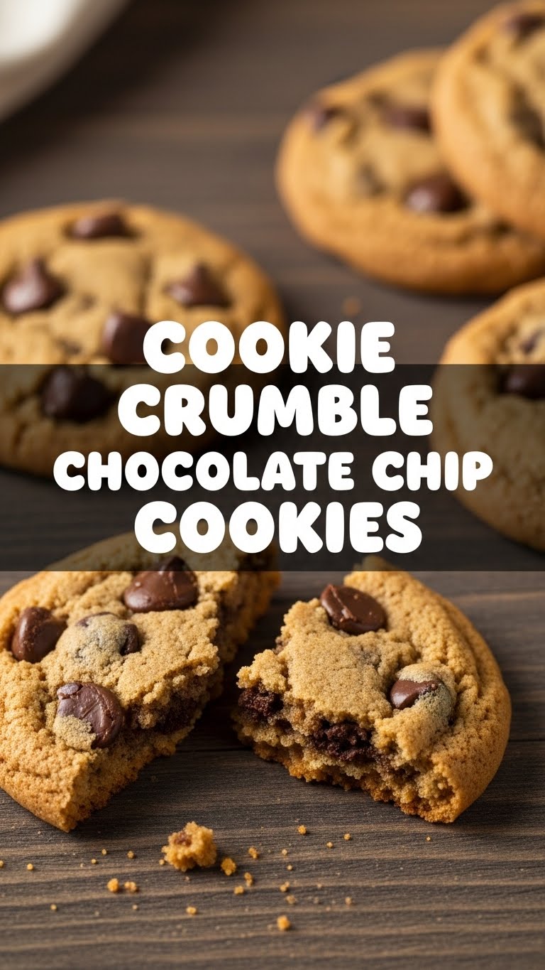 Cookie Crumble Chocolate Chip Cookies
