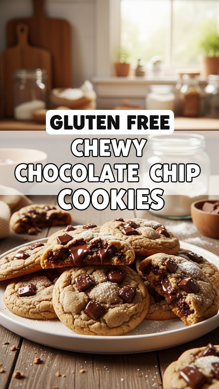 Gluten Free Chewy Chocolate Chip Cookies