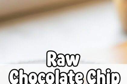 Raw Chocolate Chip Cookies