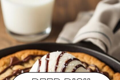 Deep Dish Chocolate Chip Cookies