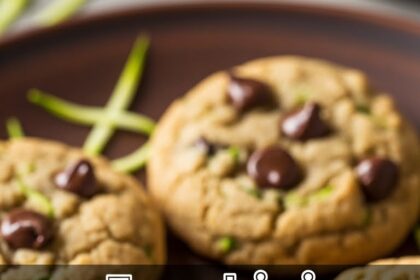 Zucchini Chocolate Chip Cookies