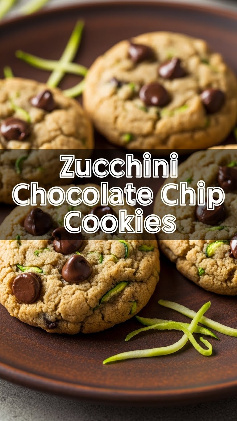 Zucchini Chocolate Chip Cookies