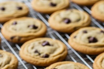 Gluten-Free Sourdough Chocolate Chip Cookies