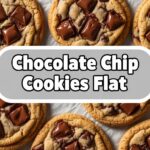 Chocolate Chip Cookies Flat