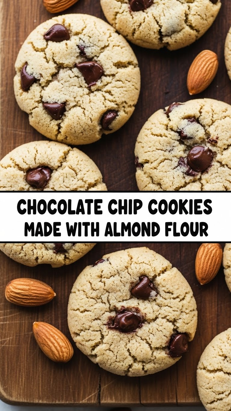 Chocolate Chip Cookies Made With Almond Flour