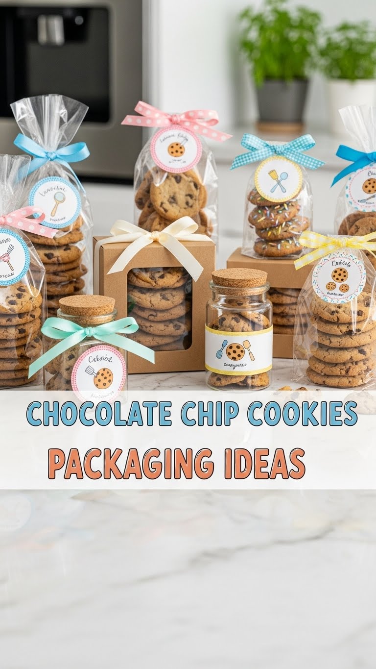 Chocolate Chip Cookies Packaging Ideas