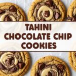 Tahini Chocolate Chip Cookies