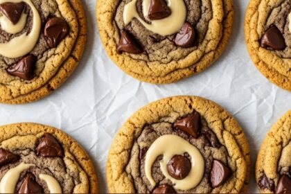 Tahini Chocolate Chip Cookies