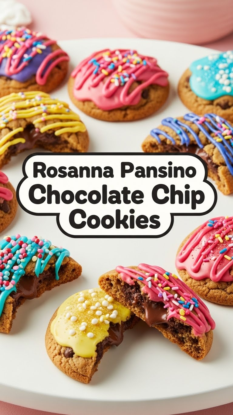 Rosanna Pansino Chocolate Chip Cookies
