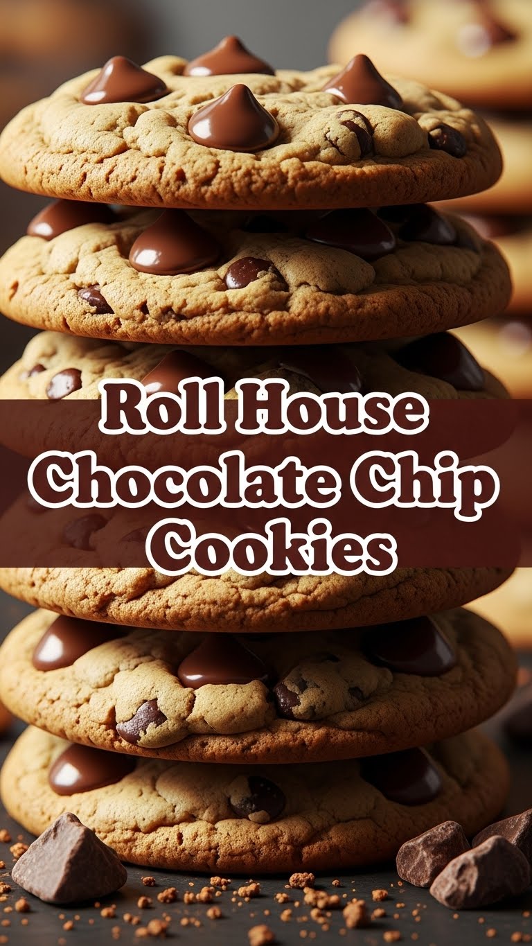 Roll House Chocolate Chip Cookies