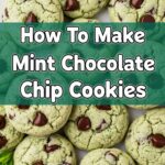 How To Make Mint Chocolate Chip Cookies