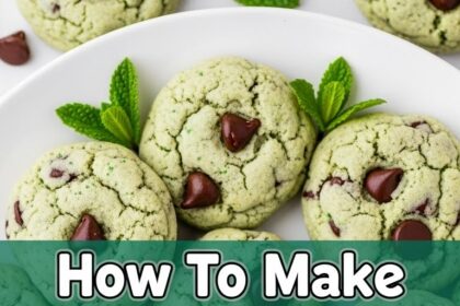 How To Make Mint Chocolate Chip Cookies