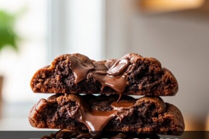 Thick Brown Butter Chocolate Chip Cookies