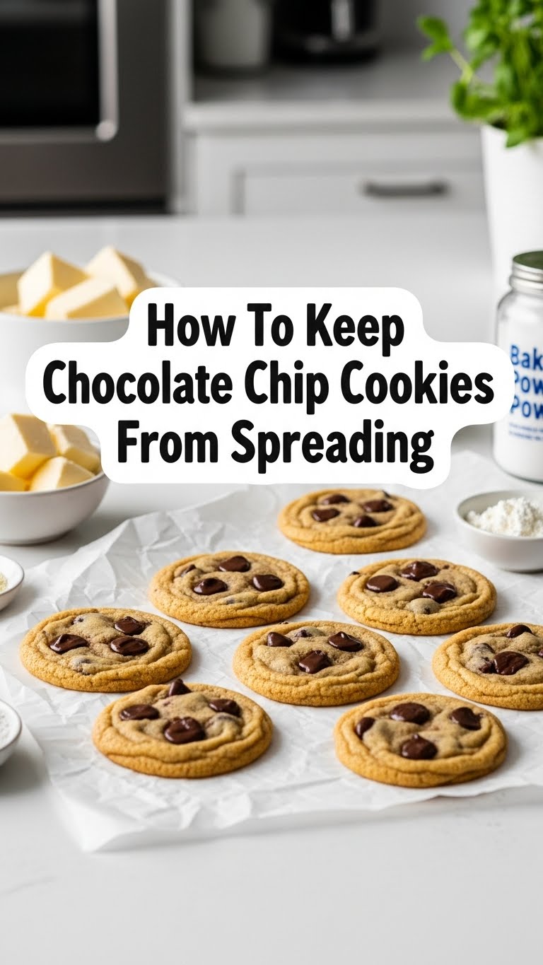 How To Keep Chocolate Chip Cookies From Spreading