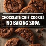Chocolate Chip Cookies No Baking Soda