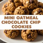Mini Oatmeal Chocolate Chip Cookies