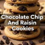 Chocolate Chip And Raisin Cookies