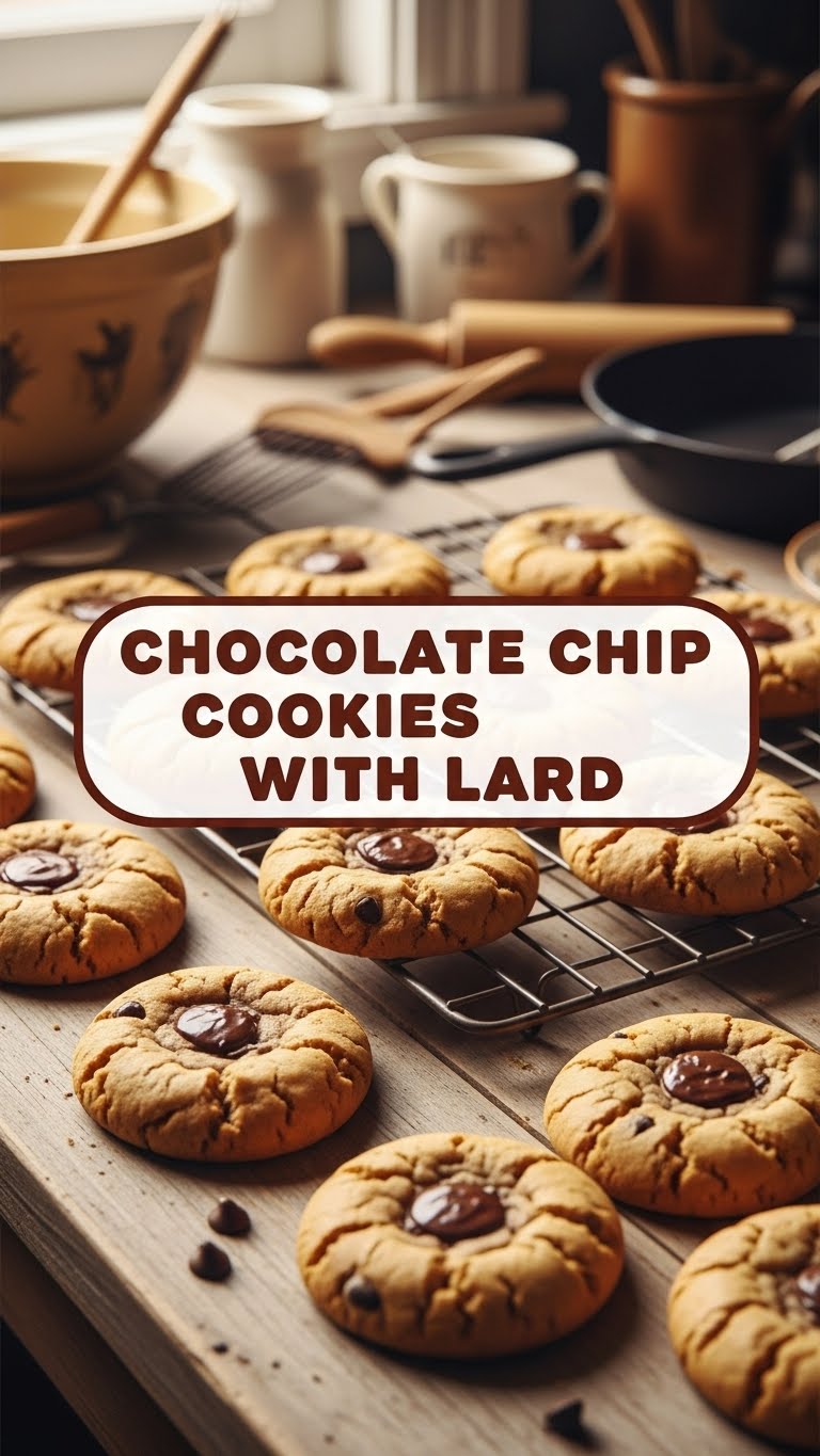 Chocolate Chip Cookies With Lard