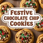 Festive Chocolate Chip Cookies