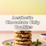 Aesthetic Chocolate Chip Cookies