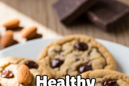 Healthy Almond Flour Chocolate Chip Cookies