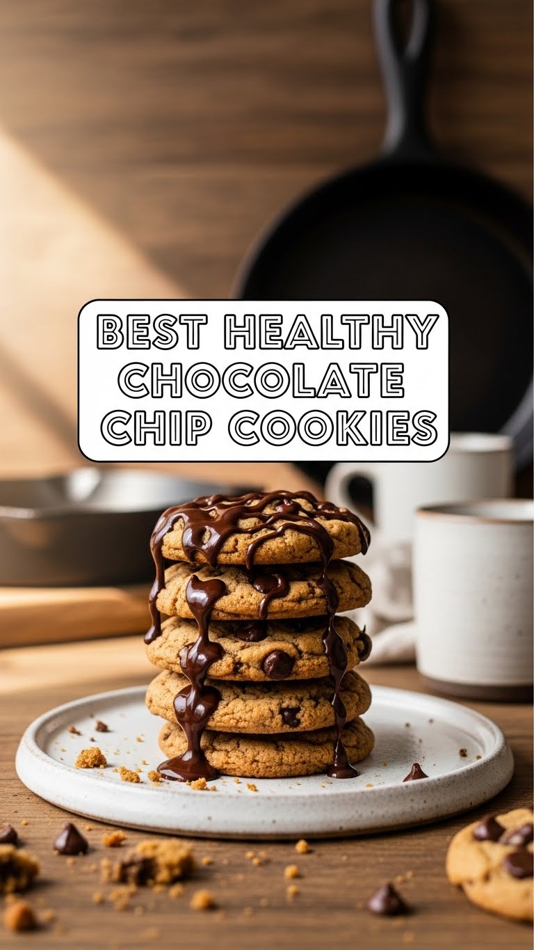 Best Healthy Chocolate Chip Cookies