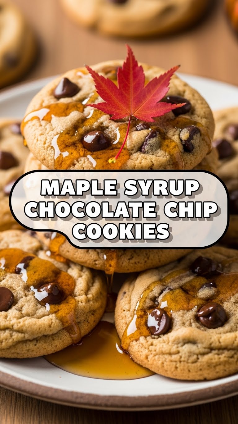Maple Syrup Chocolate Chip Cookies