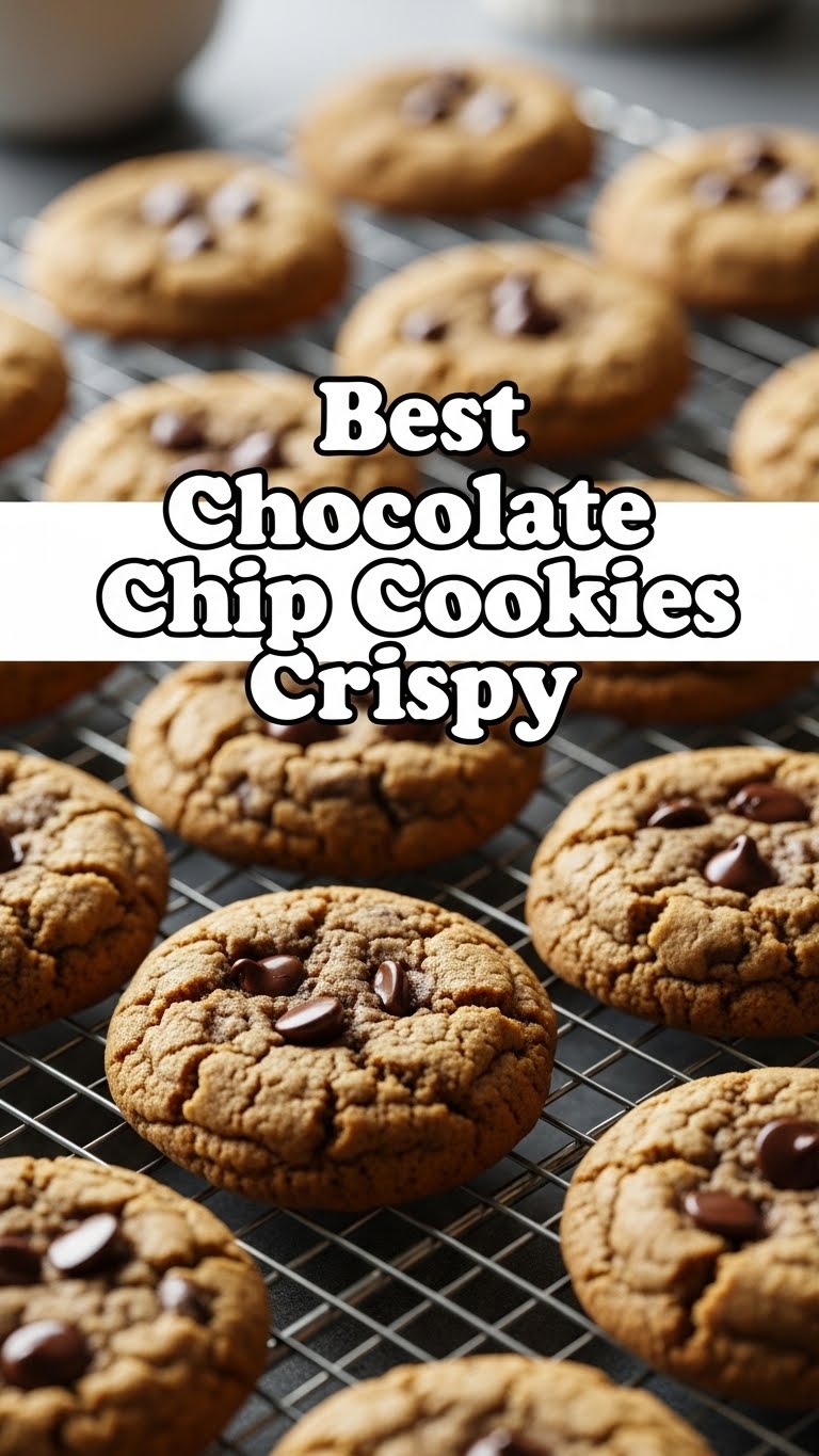 Best Chocolate Chip Cookies Crispy