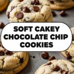 Soft Cakey Chocolate Chip Cookies