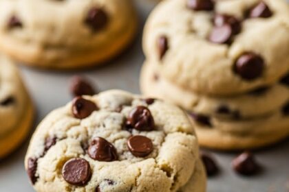Soft Cakey Chocolate Chip Cookies