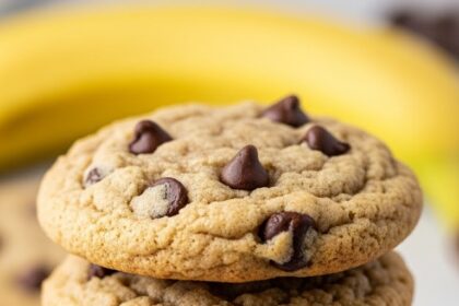 Banana Chocolate Chip Cookies Gluten Free