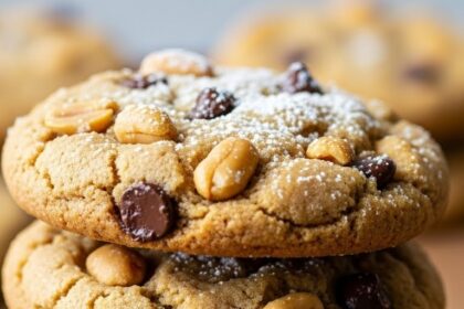 Easy Peanut Butter Chocolate Chip Cookies