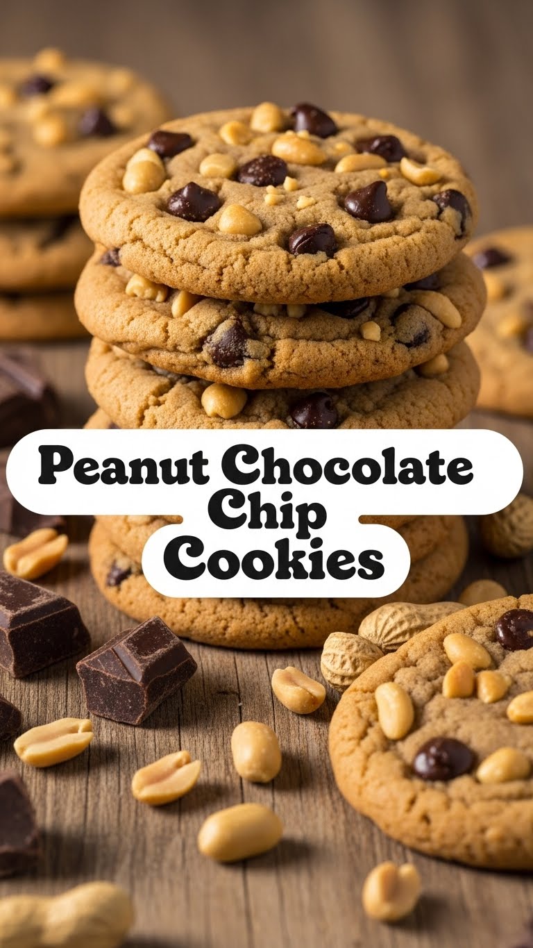 Peanut Chocolate Chip Cookies