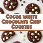 Cocoa White Chocolate Chip Cookies