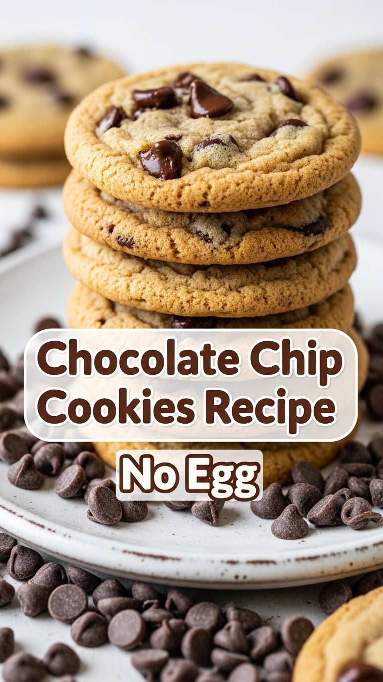 Chocolate Chip Cookies Recipe No Egg