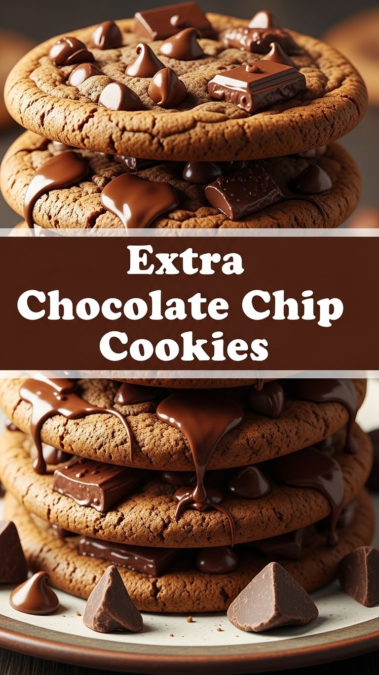 Extra Chocolate Chip Cookies