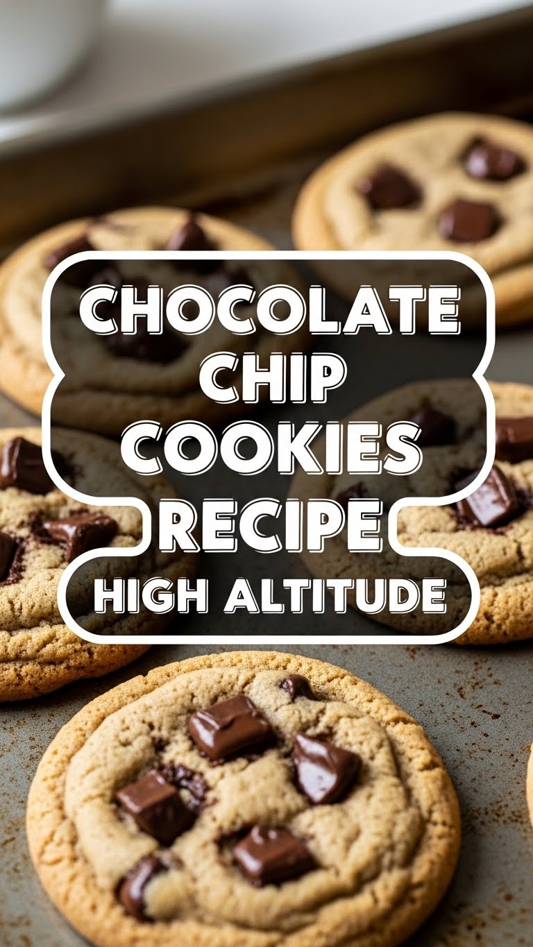 Chocolate Chip Cookies Recipe High Altitude