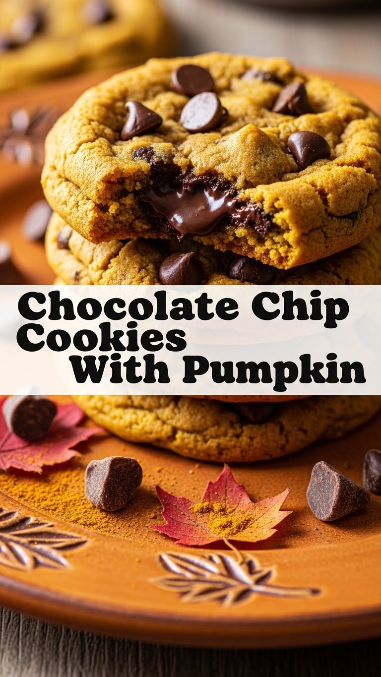 Chocolate Chip Cookies With Pumpkin